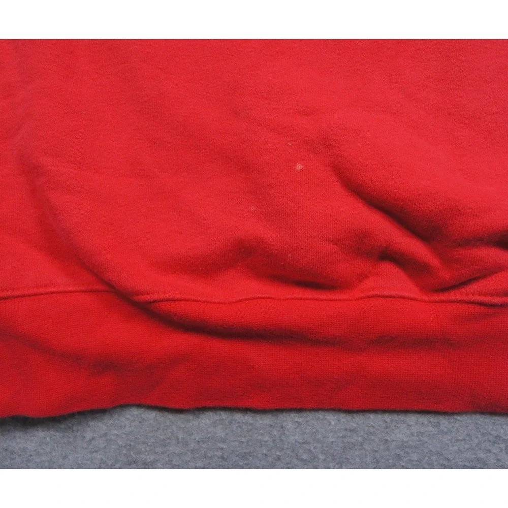 Vintage Guess Sweatshirt Mens XL Red Crewneck Pullover USA Flag 90s Y2K Adult